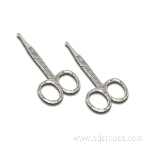 High Quality Sharp Tip Nail Scissors Durable Precise Mirror Polishing Beauty Trimming Care Beard Eyebrow Tool